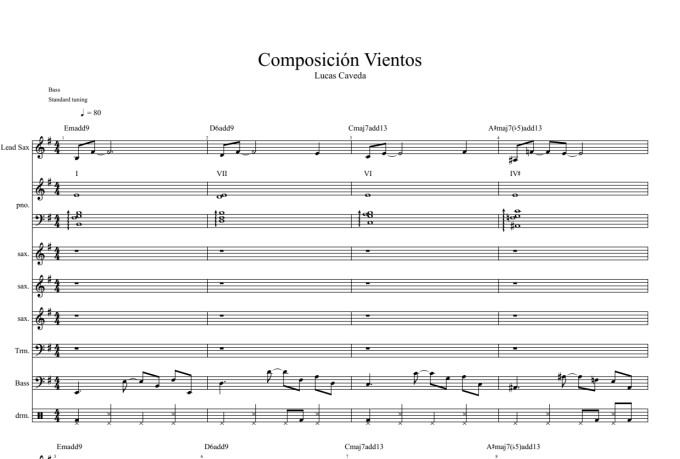 make a music sheet and more for your song